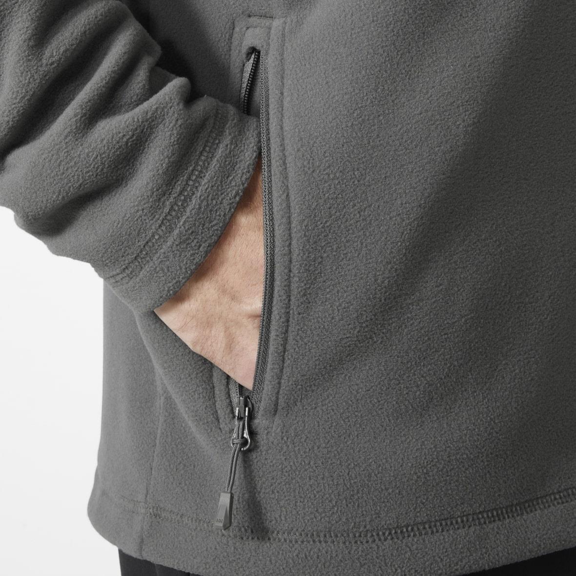 Helly Hansen Full Zip Polar Erkek Mont - Gri