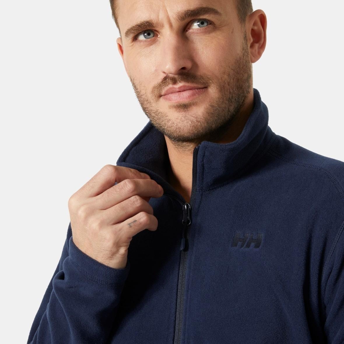Helly Hansen Full Zip Polar Erkek Mont - Lacivert