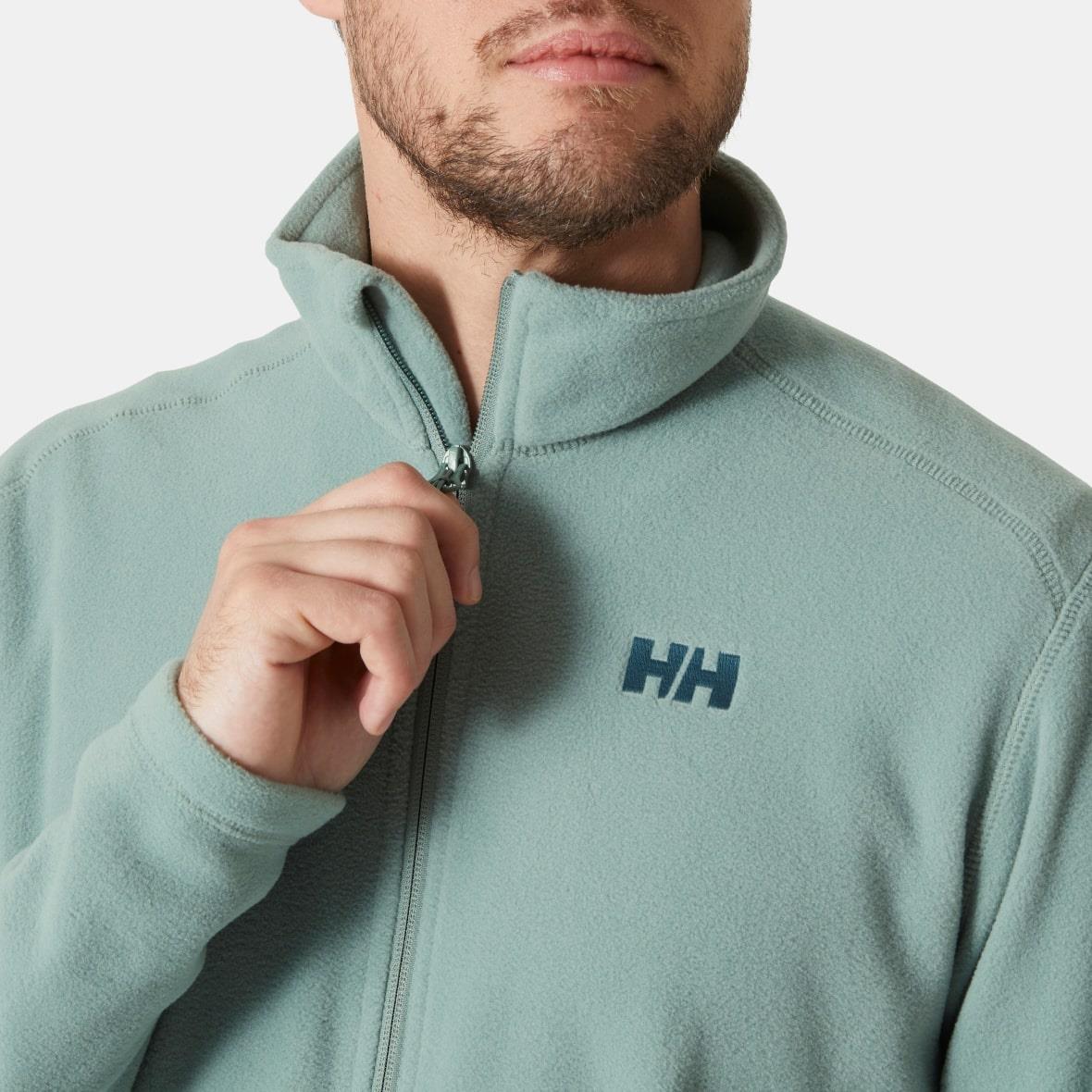 Helly Hansen Full Zip Polar Erkek Mont - Kaktüs Yeşili