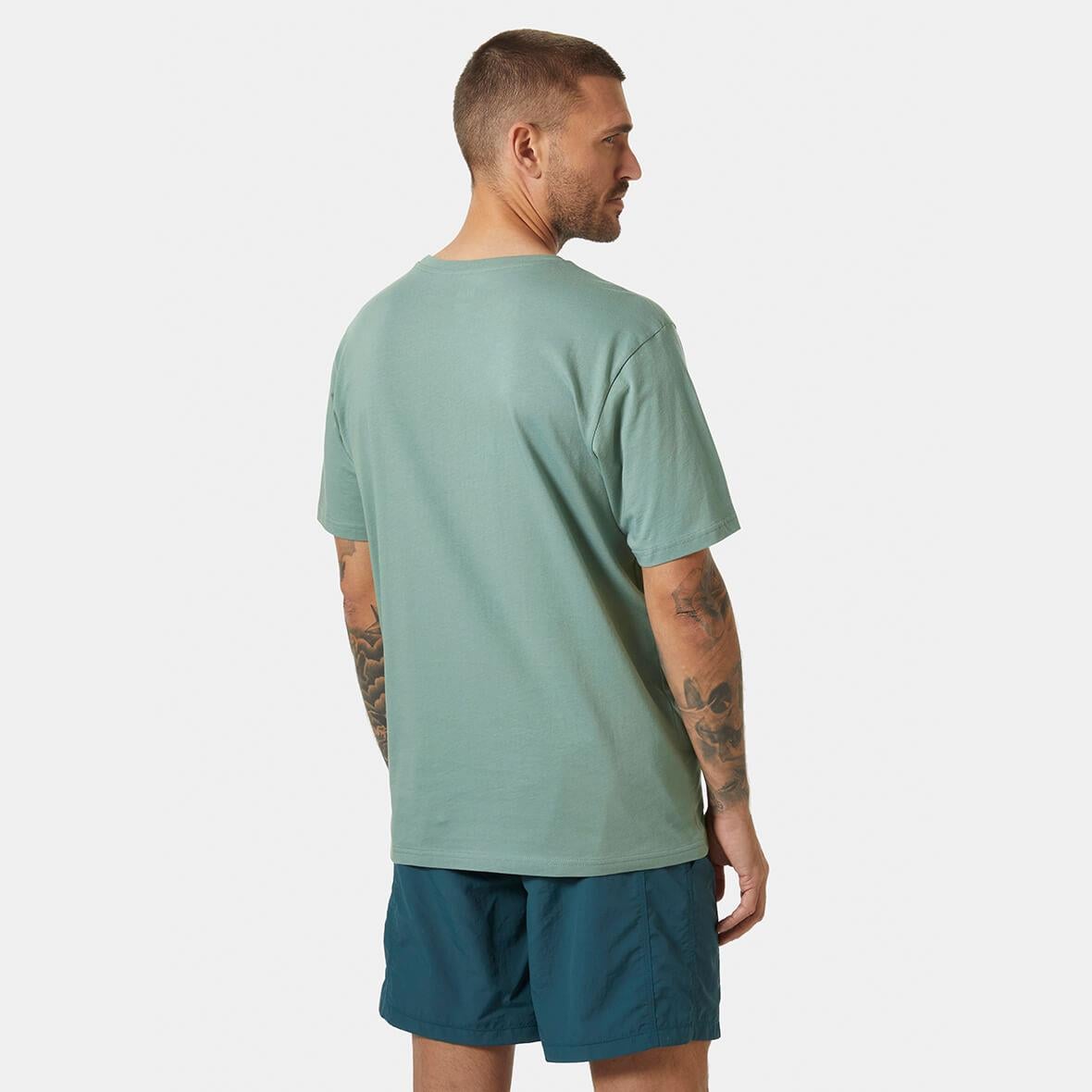 Helly Hansen HH Logo Erkek T-Shirt - Yeşil