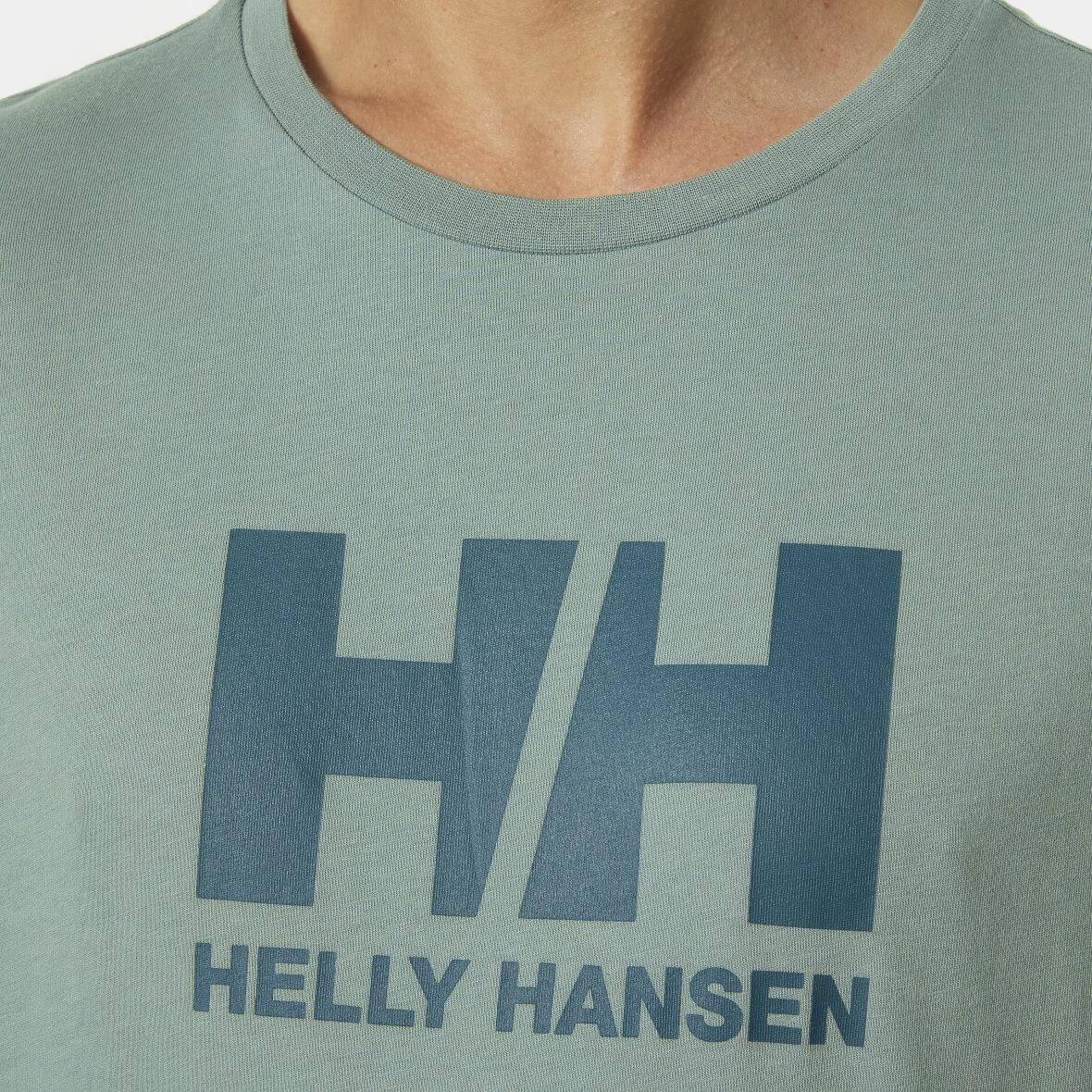 Helly Hansen HH Logo Erkek T-Shirt - Yeşil