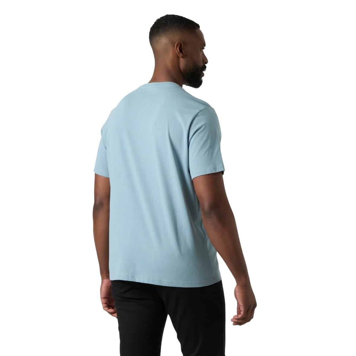 Helly Hansen HH Logo TShirt 3.0 Erkek T-Shirt - Uçuk Mavi
