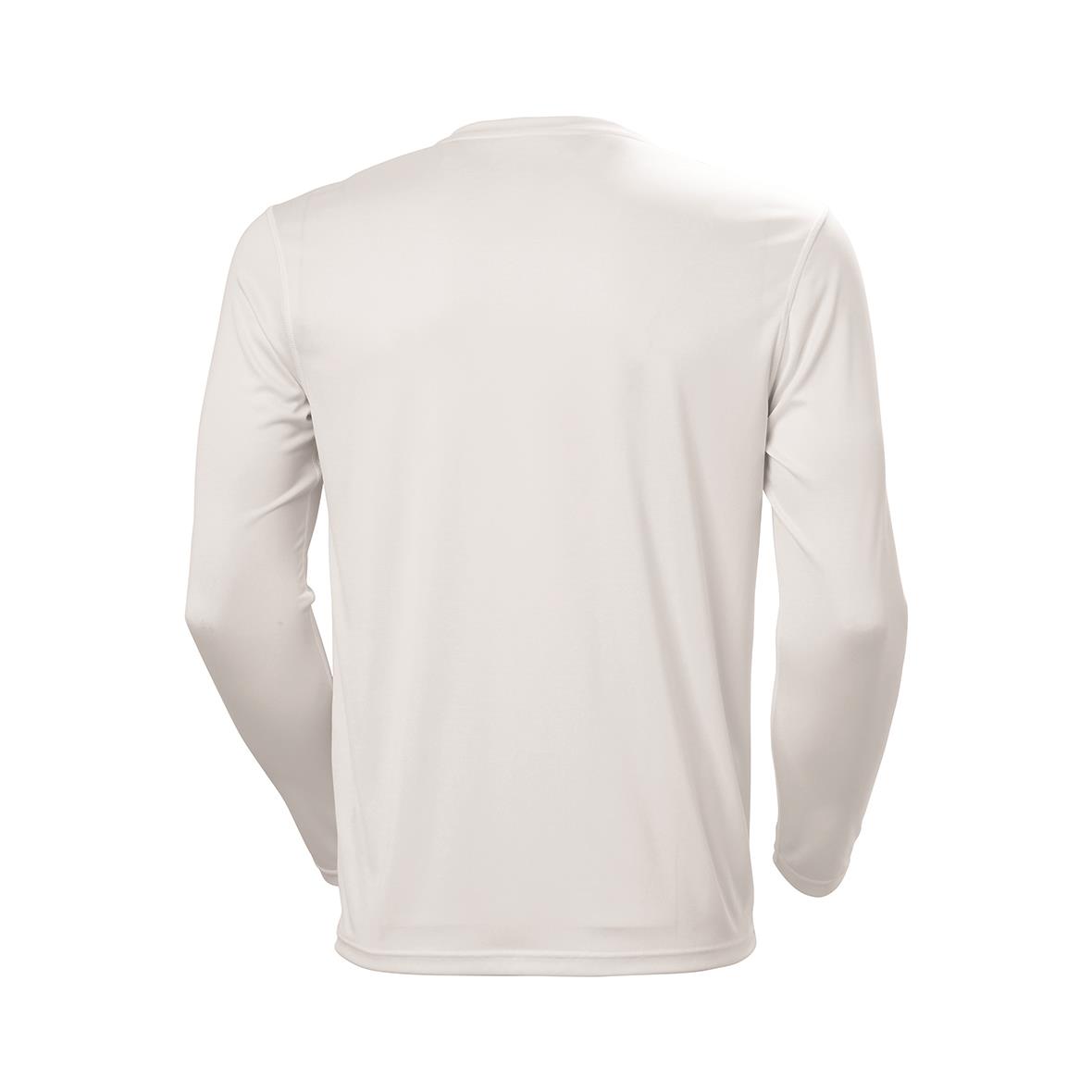 Helly Hansen HH Tech Crew LS 2.0 Uzun Kollu Erkek T-Shirt - Beyaz