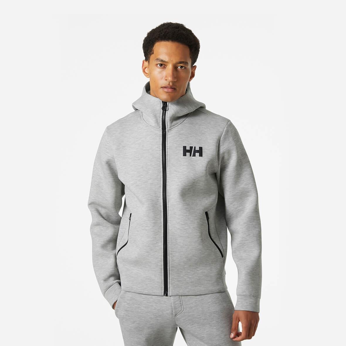 Helly Hansen HP Ocean FZ Jacket 2.0 Erkek Sweatshirt - Gri