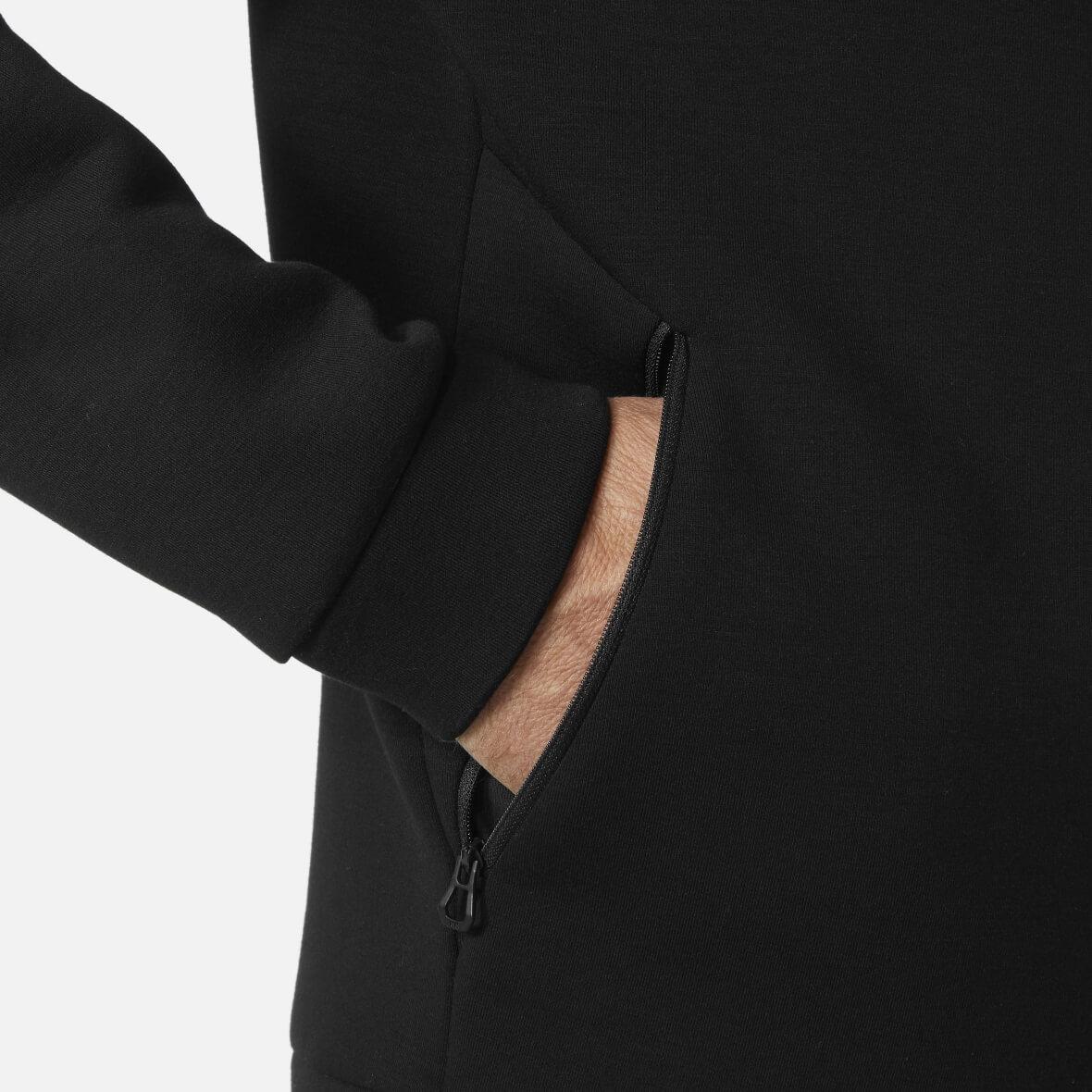 Helly Hansen HP Ocean FZ Jacket 2.0 Erkek Sweatshirt - Siyah