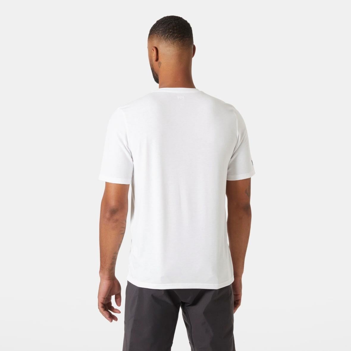 Helly Hansen HP Race Graphic Erkek T-Shirt - Beyaz