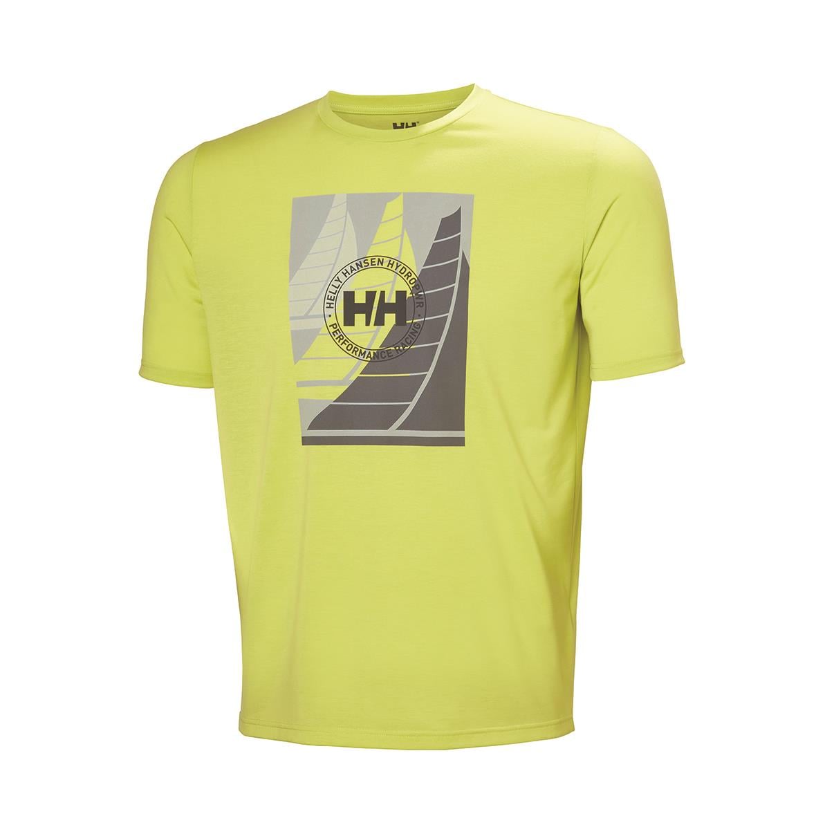 Helly Hansen HP Race Graphic Erkek T-Shirt - Lime