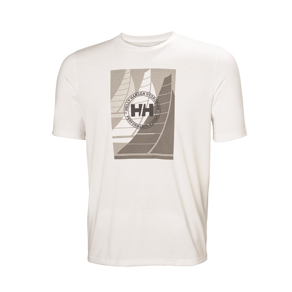 Helly Hansen HP Race Graphic Erkek T-Shirt - Beyaz