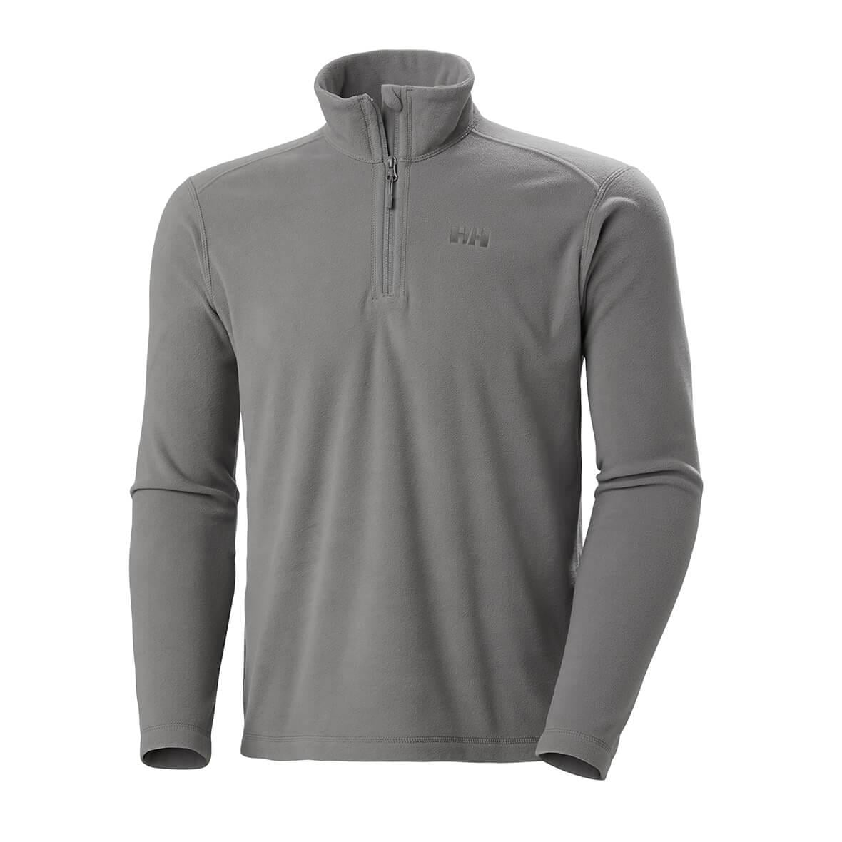 Helly Hansen Light Half Zip Polar Erkek Sweatshirt - Gri