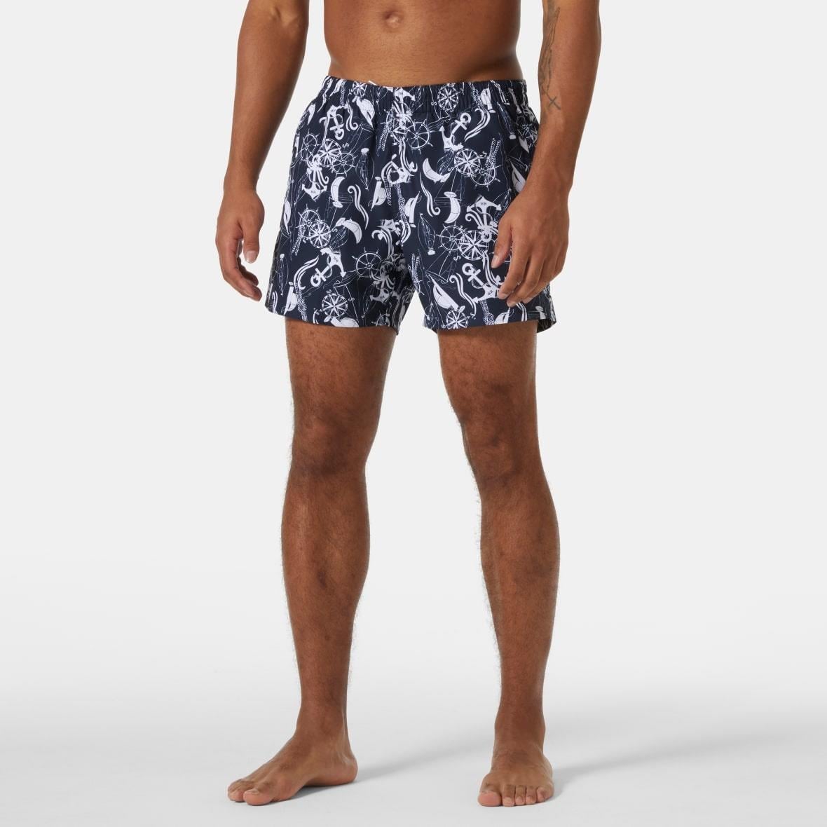 Helly Hansen Newport Trunk Erkek Deniz Şortu - Lacivert / Beyaz