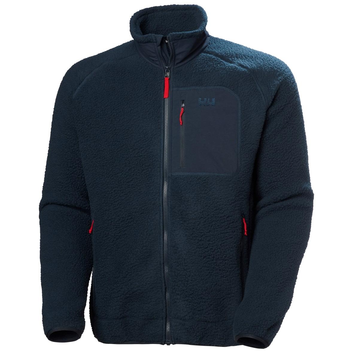 Helly Hansen Panorama Pile Block Jacket Erkek Mont - Lacivert