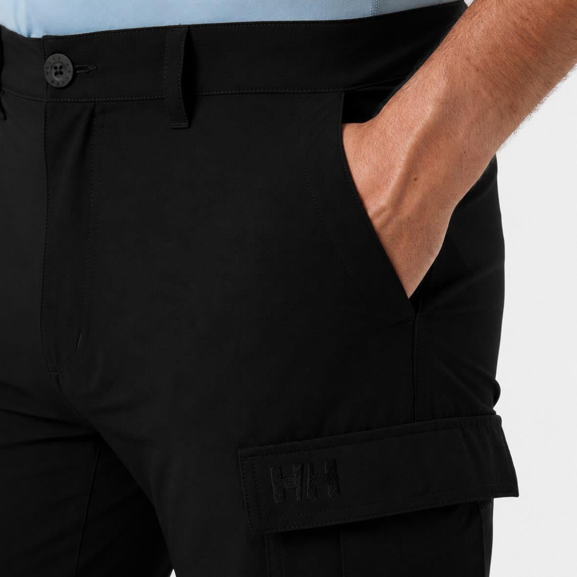 Helly Hansen Quick Dry Cargo Erkek Pantolon - Siyah