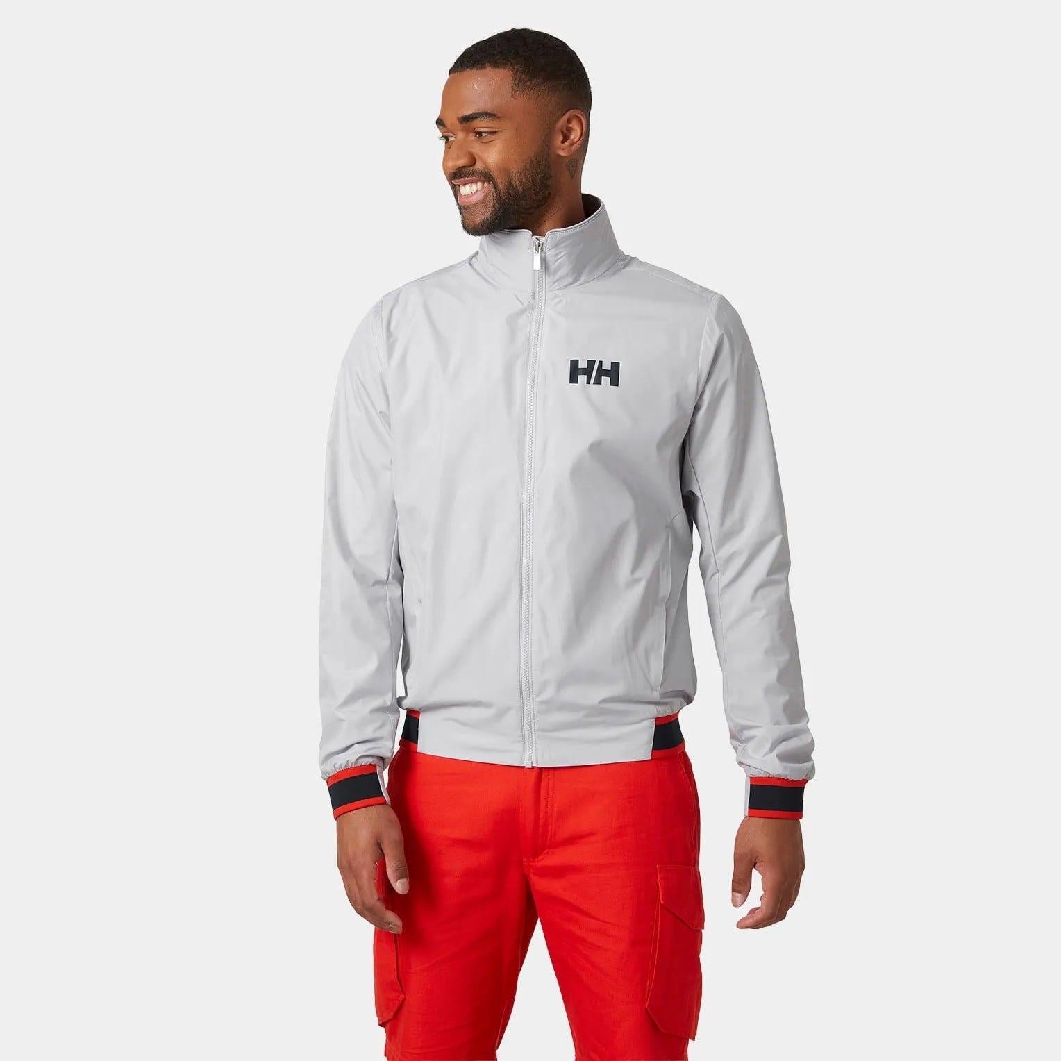 Helly Hansen Salt Windbreaker Jacket Erkek Mont - Gri