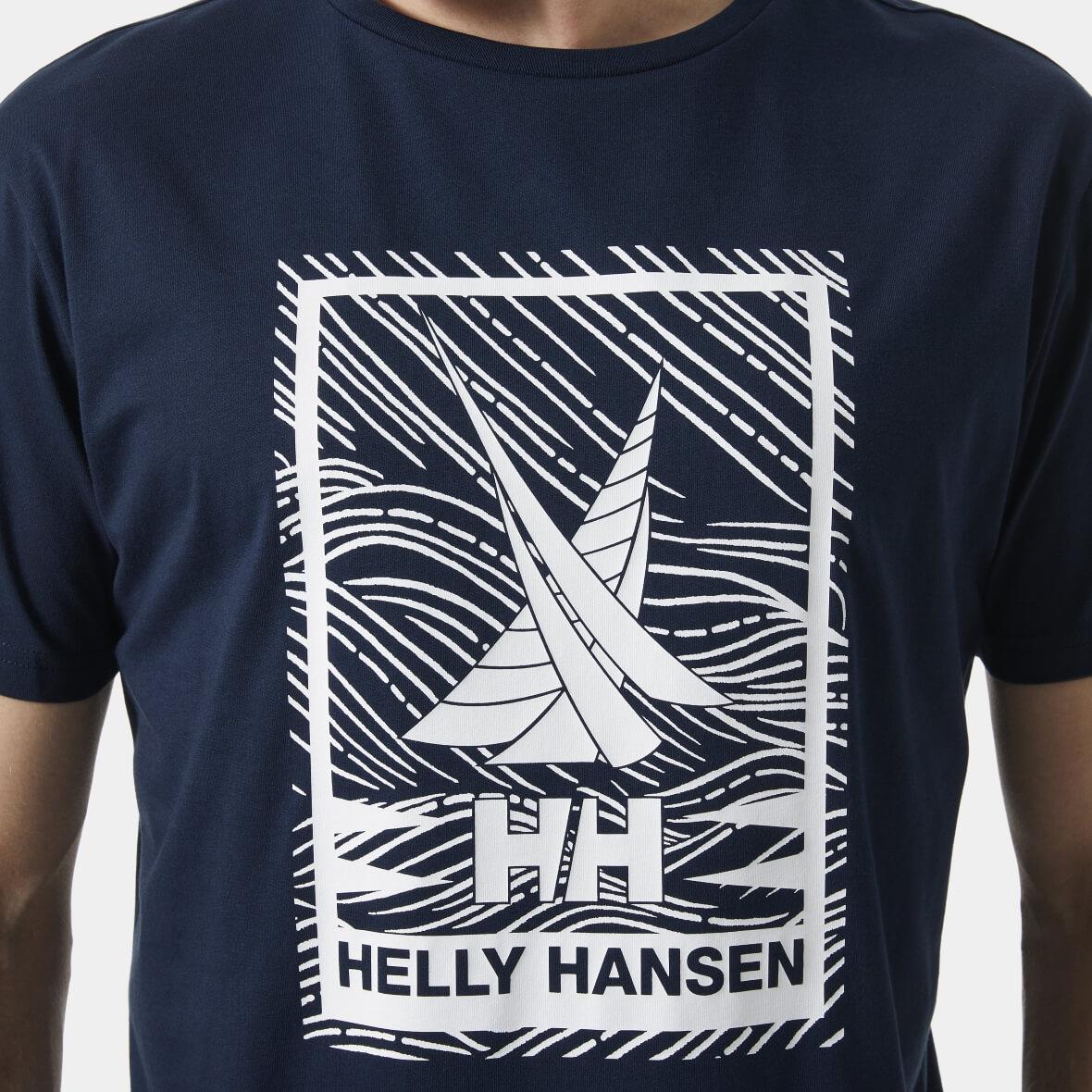 Helly Hansen Shoreline Erkek T-Shirt - Lacivert