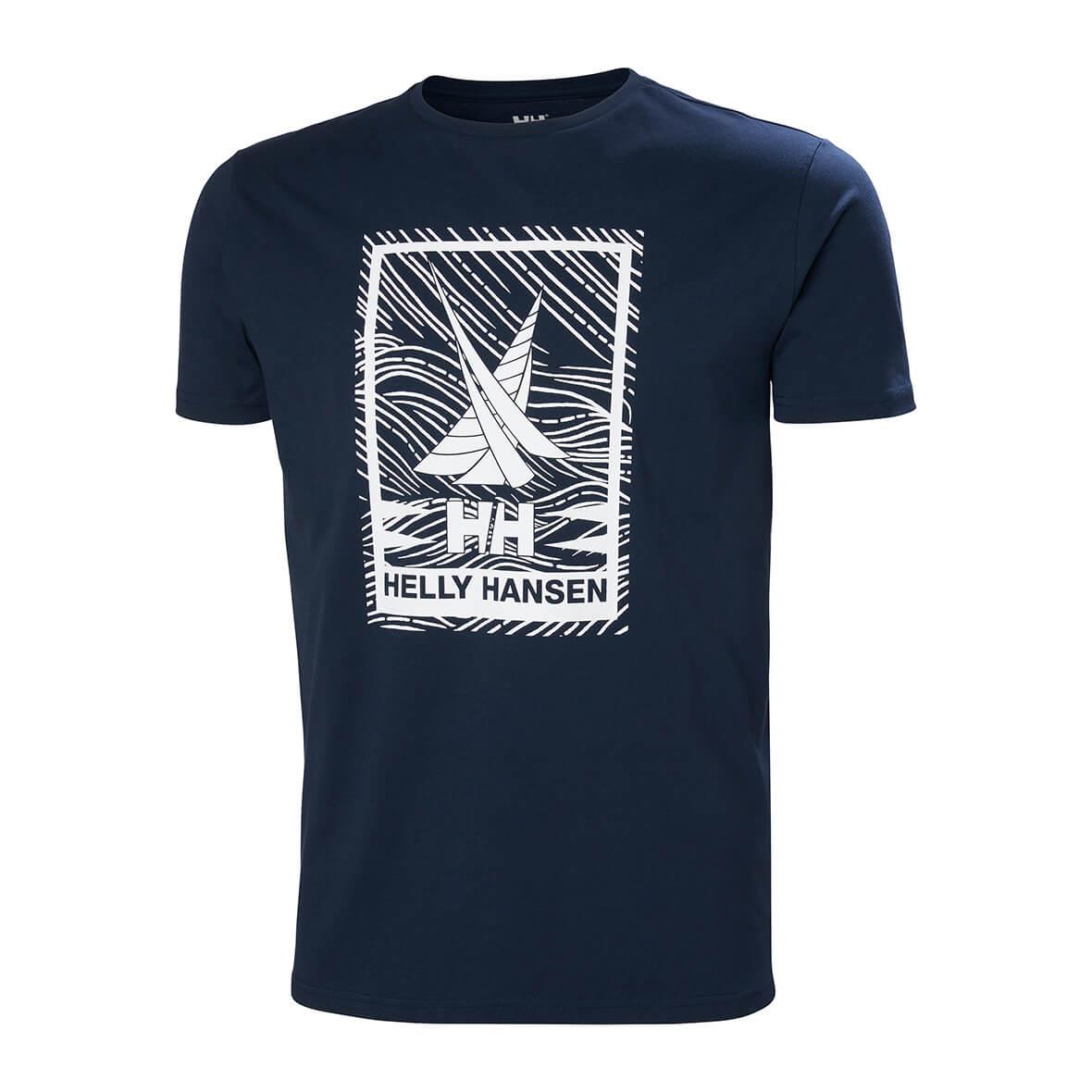 Helly Hansen Shoreline Erkek T-Shirt - Lacivert