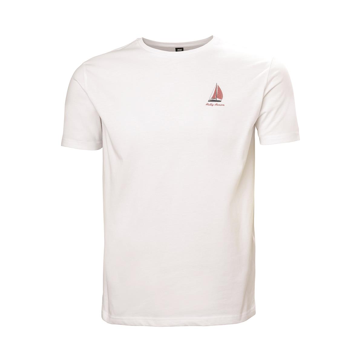 Helly Hansen Shoreline TShirt 3.0 Erkek T-Shirt - Beyaz