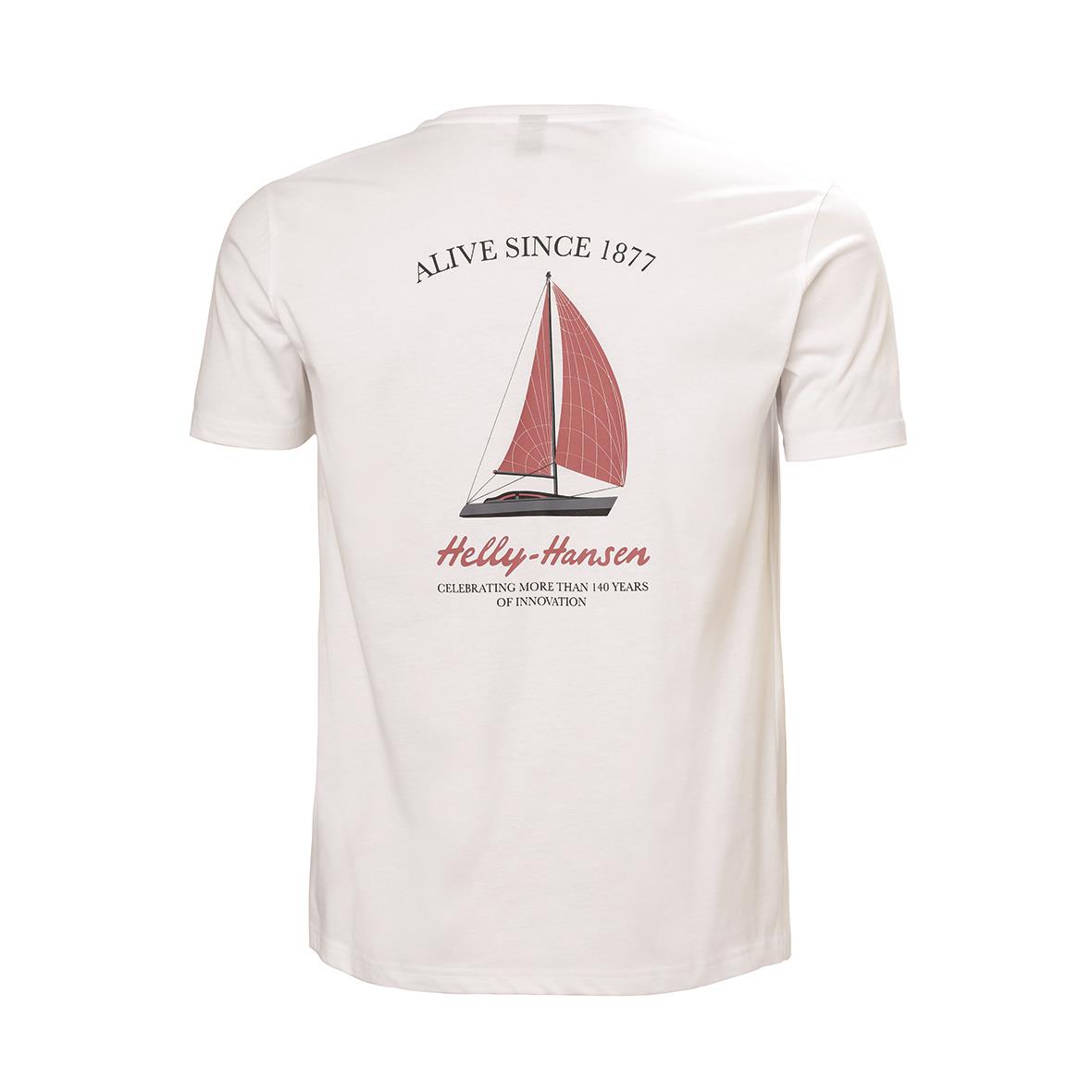 Helly Hansen Shoreline TShirt 3.0 Erkek T-Shirt - Beyaz