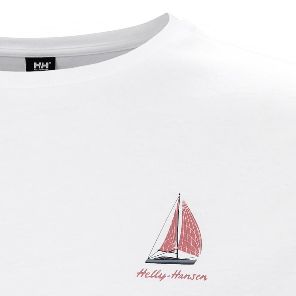 Helly Hansen Shoreline TShirt 3.0 Erkek T-Shirt - Beyaz