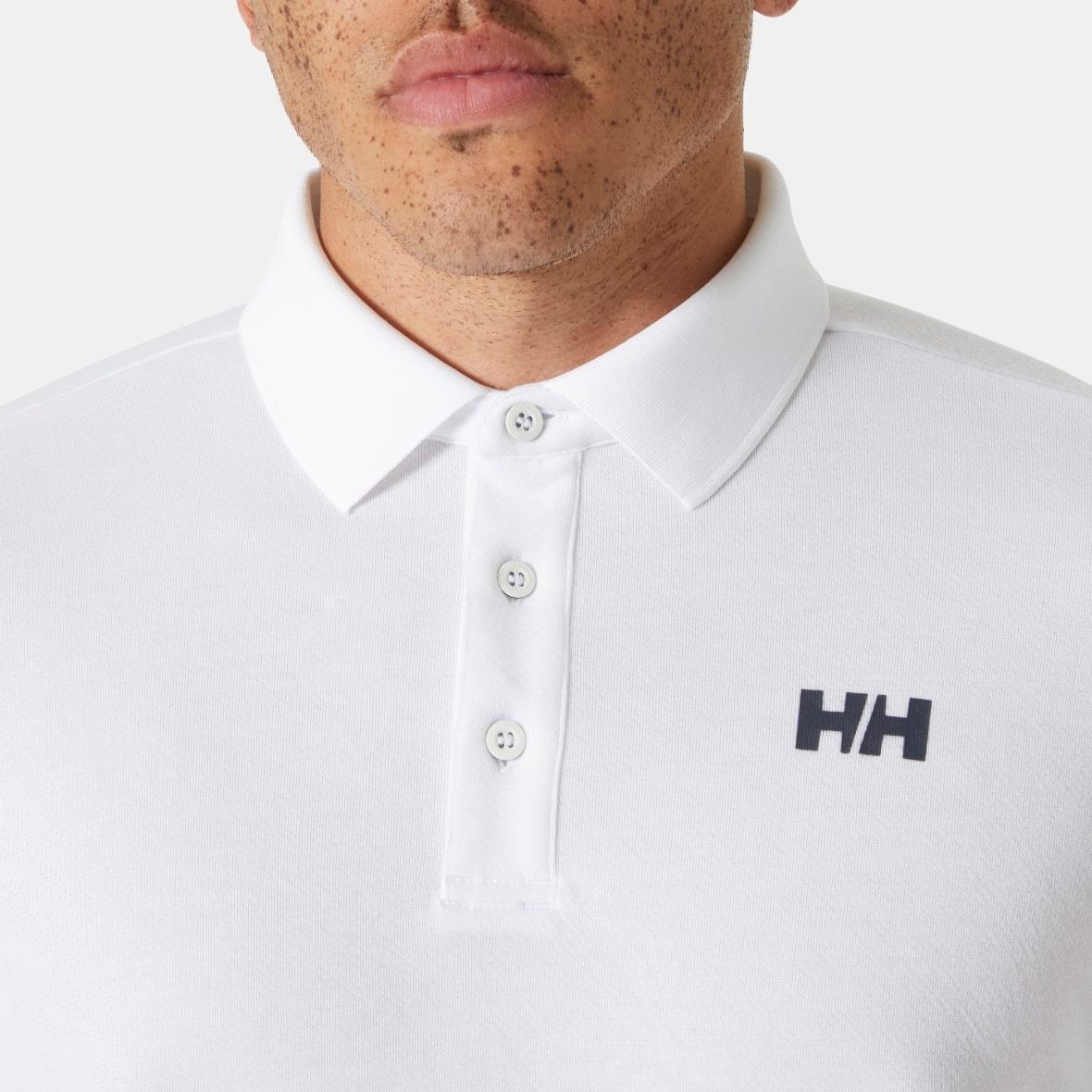 Helly Hansen Skagerrak Quick-Dry Rugger Uzun Kollu Erkek T-Shirt - Beyaz