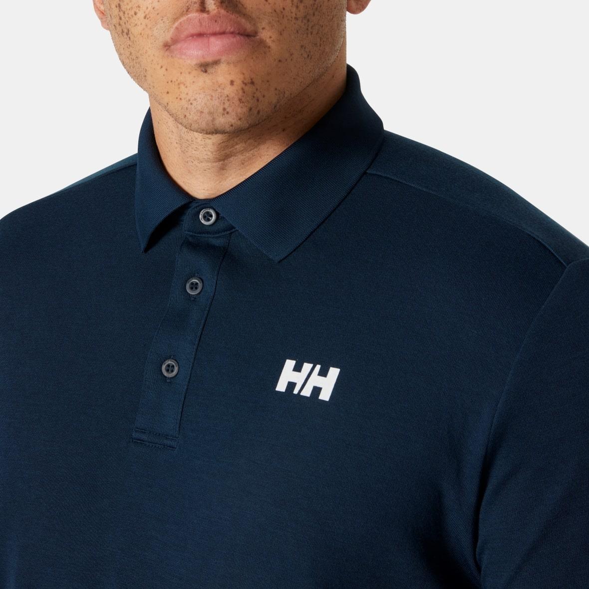 Helly Hansen Skagerrak Quick-Dry Rugger Uzun Kollu Erkek T-Shirt - Lacivert