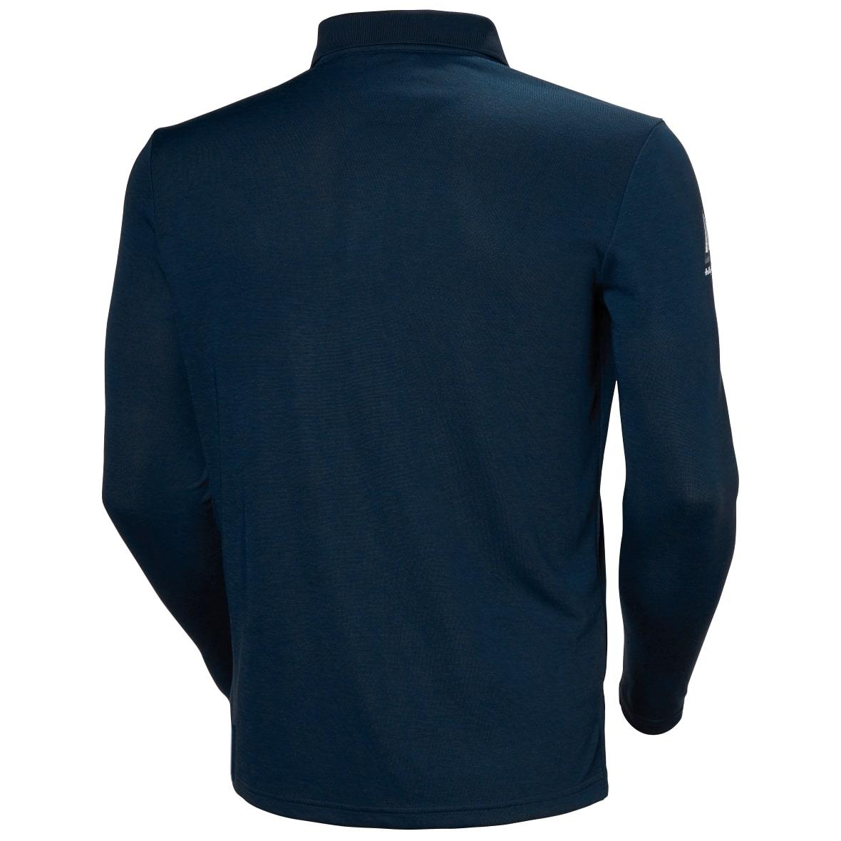 Helly Hansen Skagerrak Quick-Dry Rugger Uzun Kollu Erkek T-Shirt - Lacivert