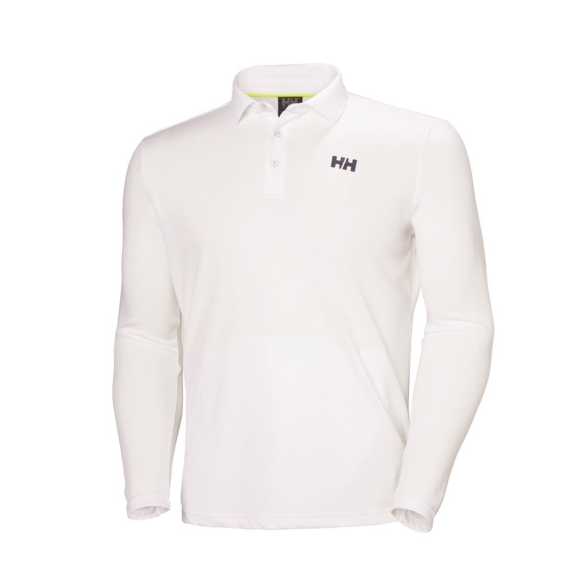 Helly Hansen Skagerrak Quick-Dry Rugger Uzun Kollu Erkek T-Shirt - Beyaz