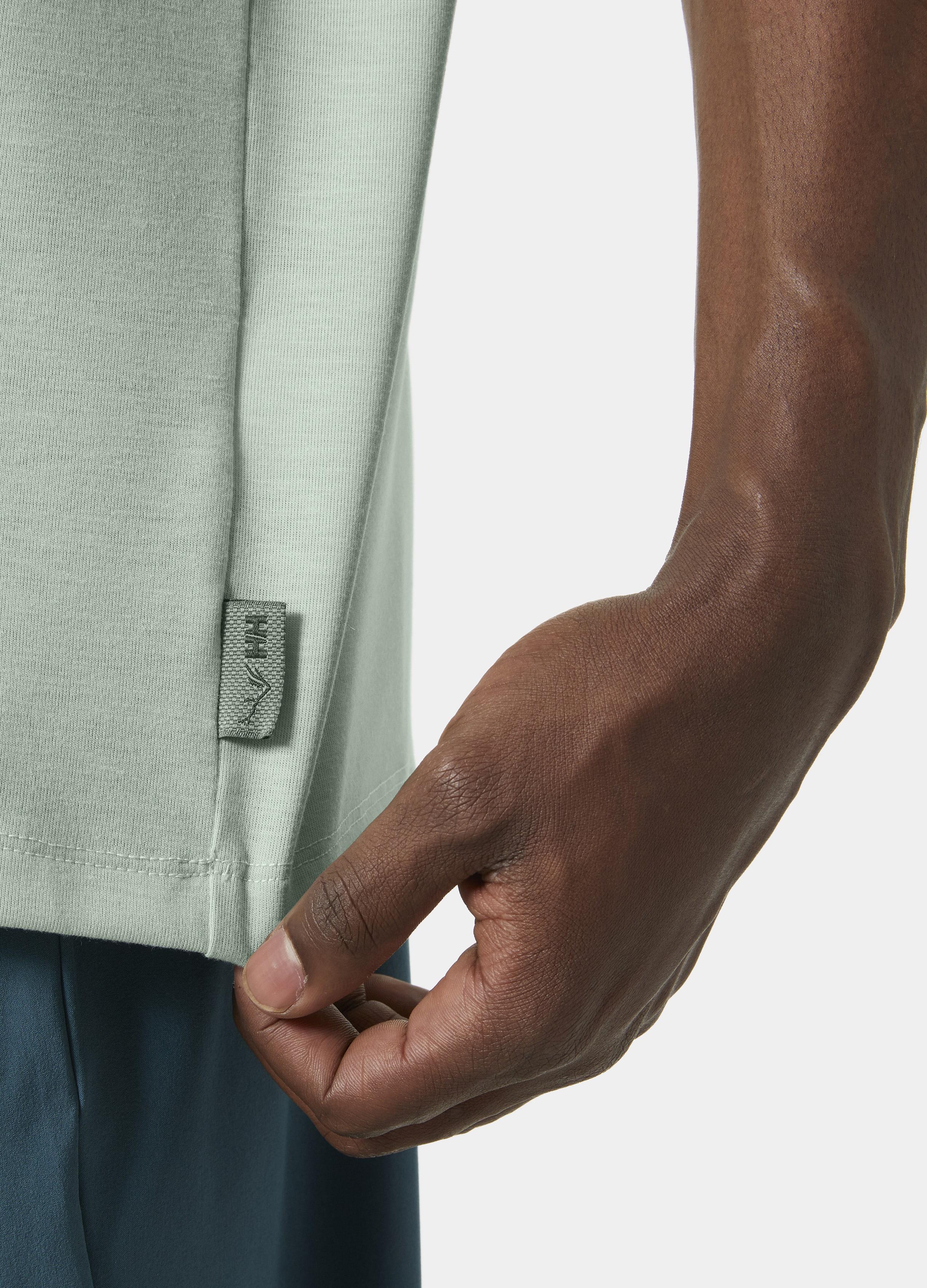 Helly Hansen Skog Recycled Graphic Erkek T-Shirt - Yeşil