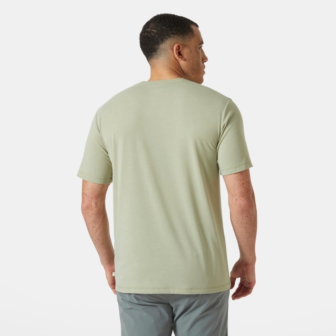 Helly Hansen Skog Recycled Graphic Erkek T-Shirt - Haki