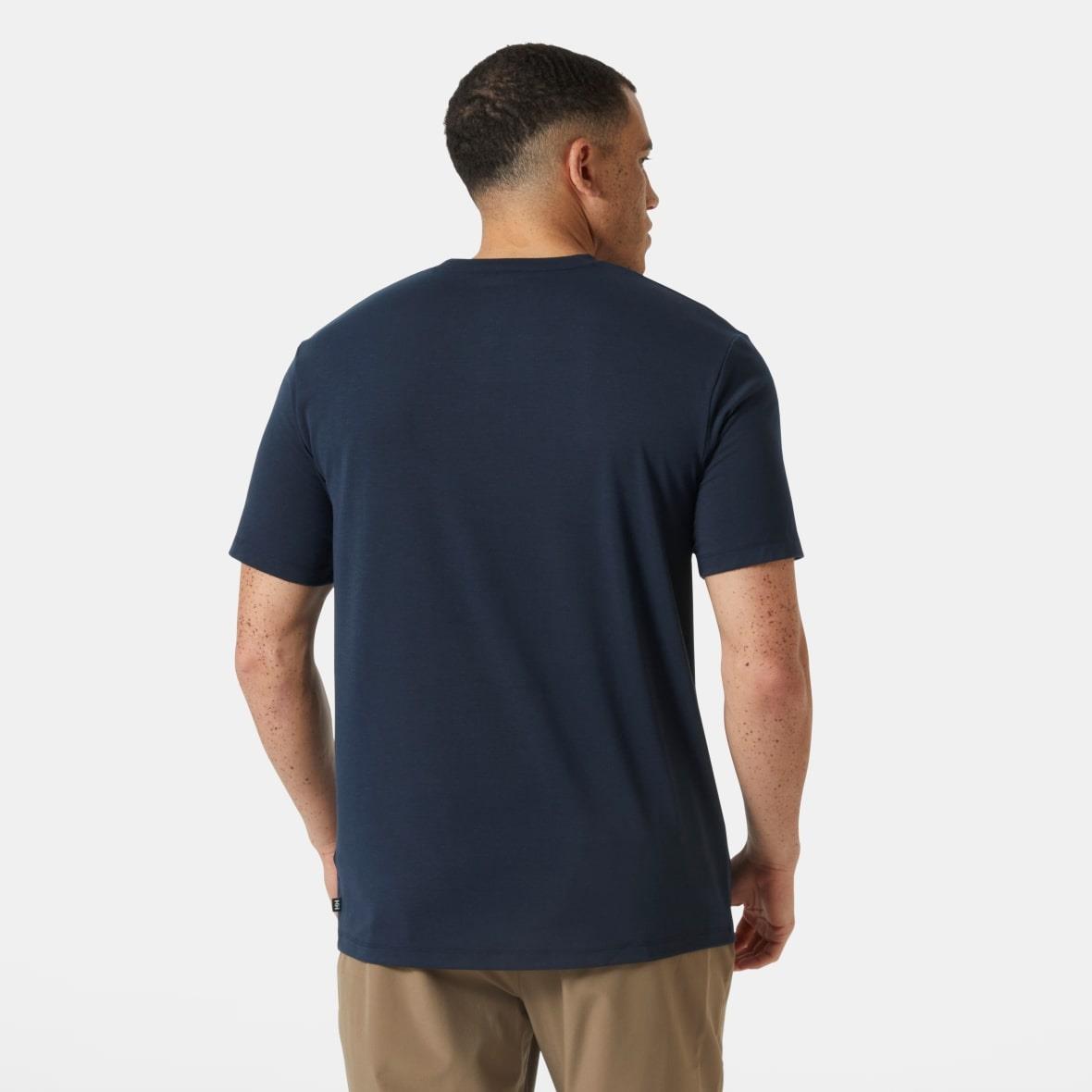 Helly Hansen Skog Recycled Graphic Erkek T-Shirt - Lacivert