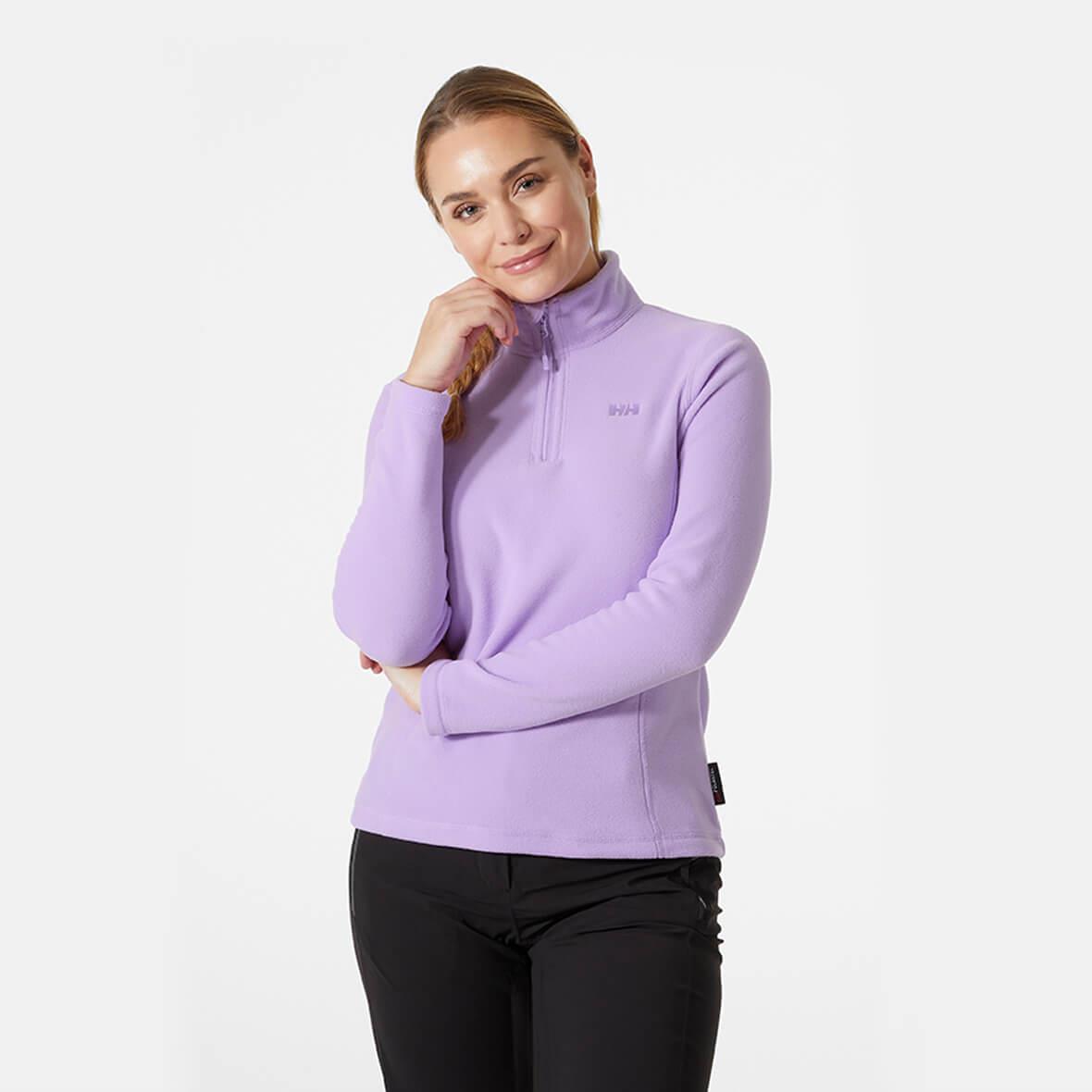 Helly Hansen Slope Polar Kadın Sweatshirt - Lila