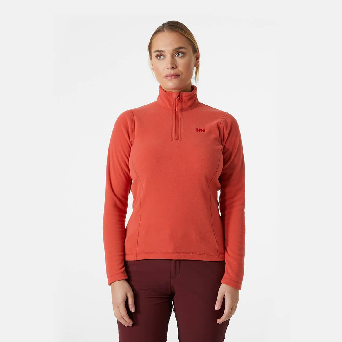 Helly Hansen Slope Polar Kadın Sweatshirt - Mercan