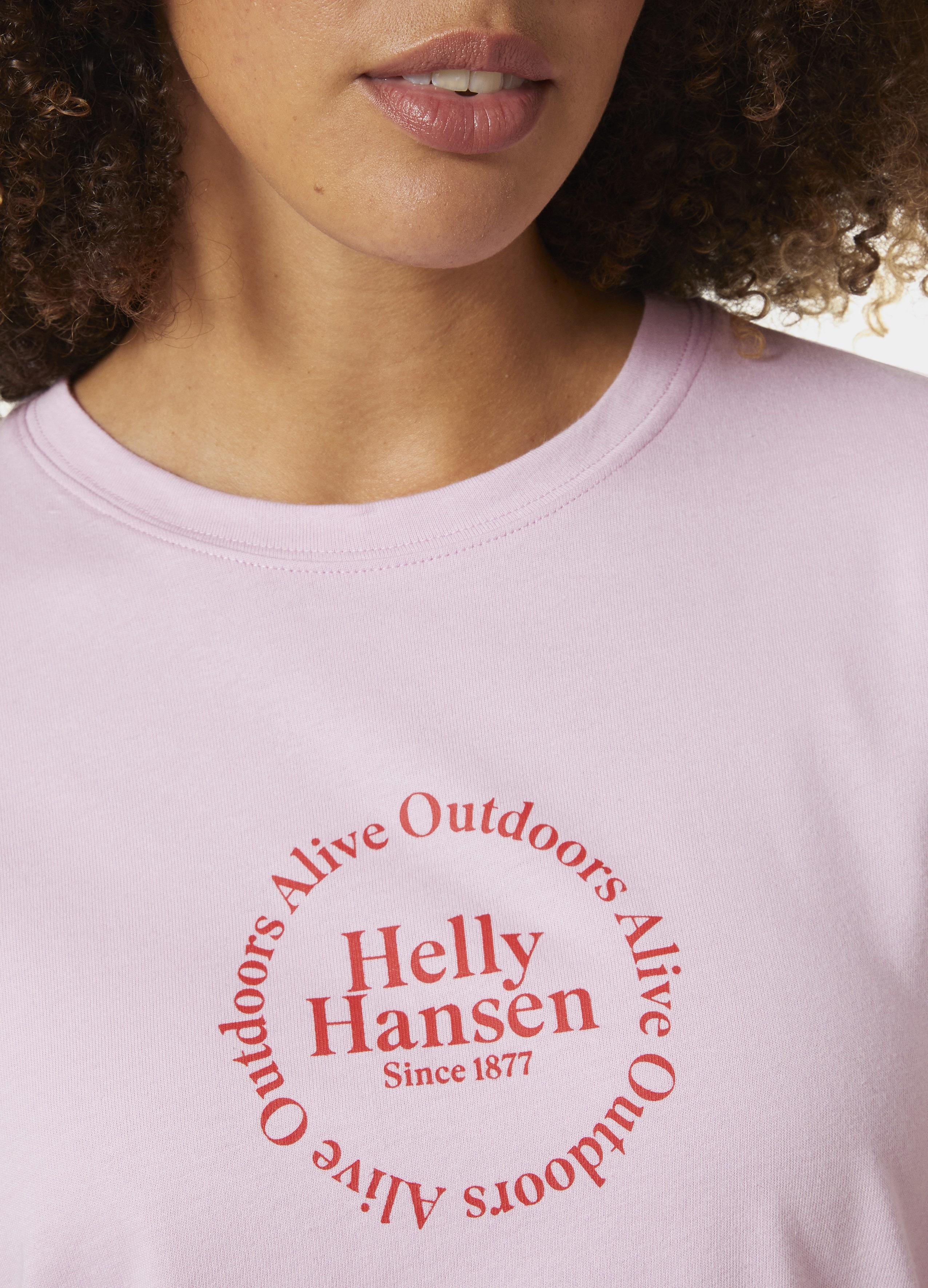 Helly Hansen W Core Graphic Kadın T-Shirt - Lila