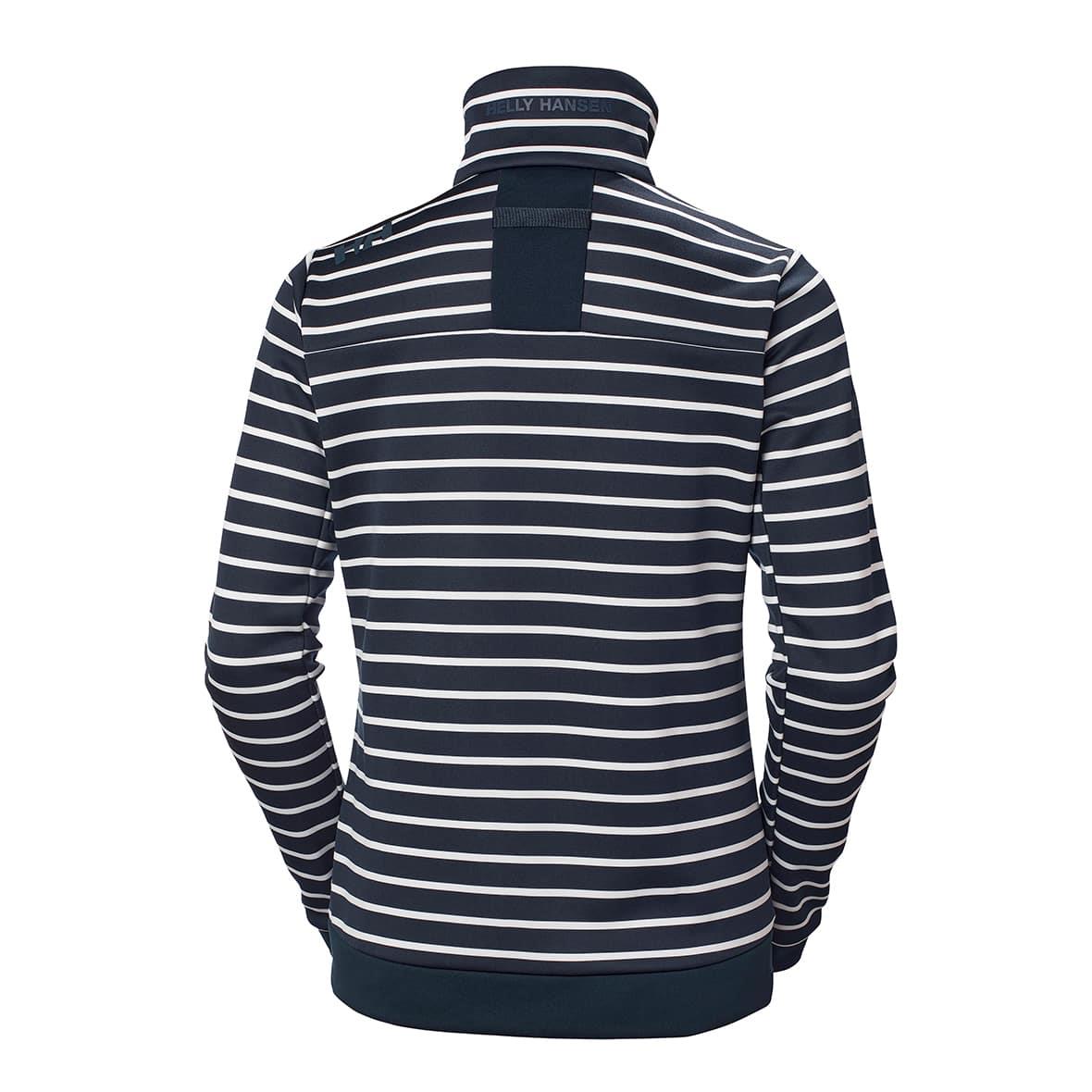 Helly Hansen W Crew Fleece Jacket Kadın Ceket - Lacivert / Beyaz