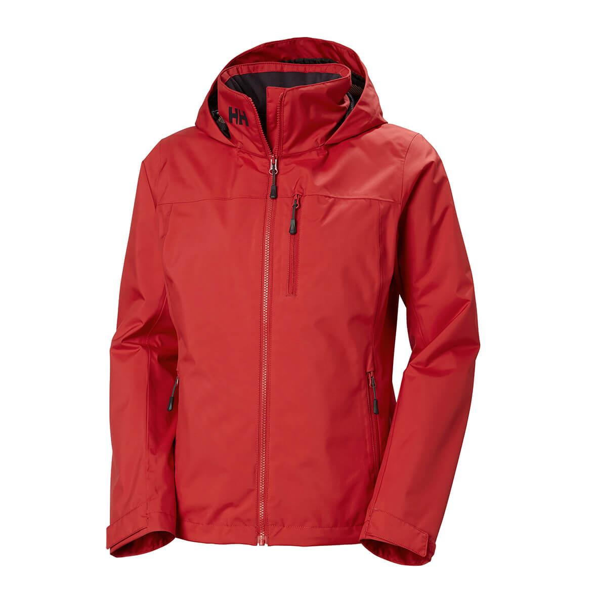 Helly Hansen W Crew Hooded Midlayer Jacket 2.0 Kadın Mont - Kırmızı