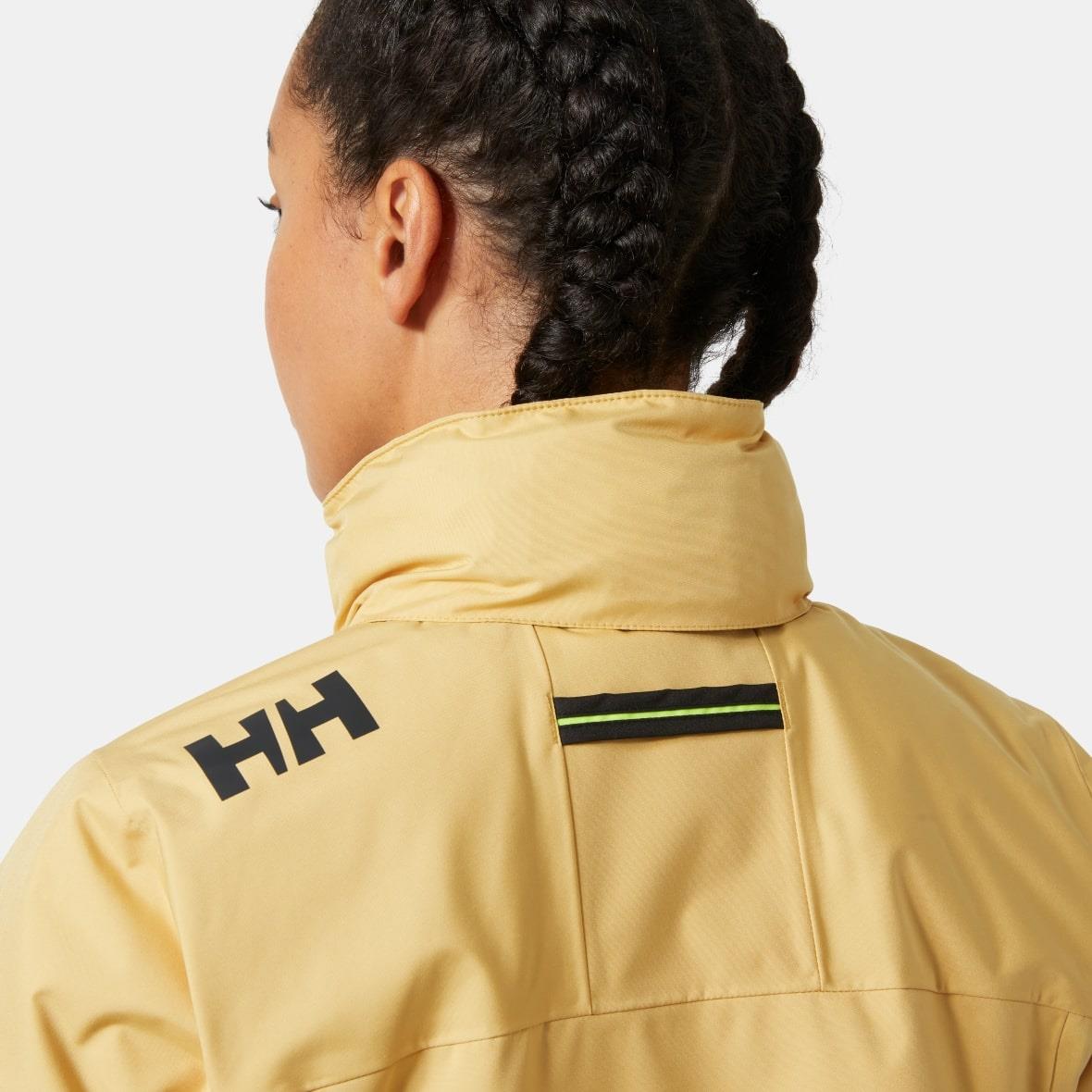 Helly Hansen W Crew Hooded Midlayer Jacket 2 Kadın Mont - Kumsal