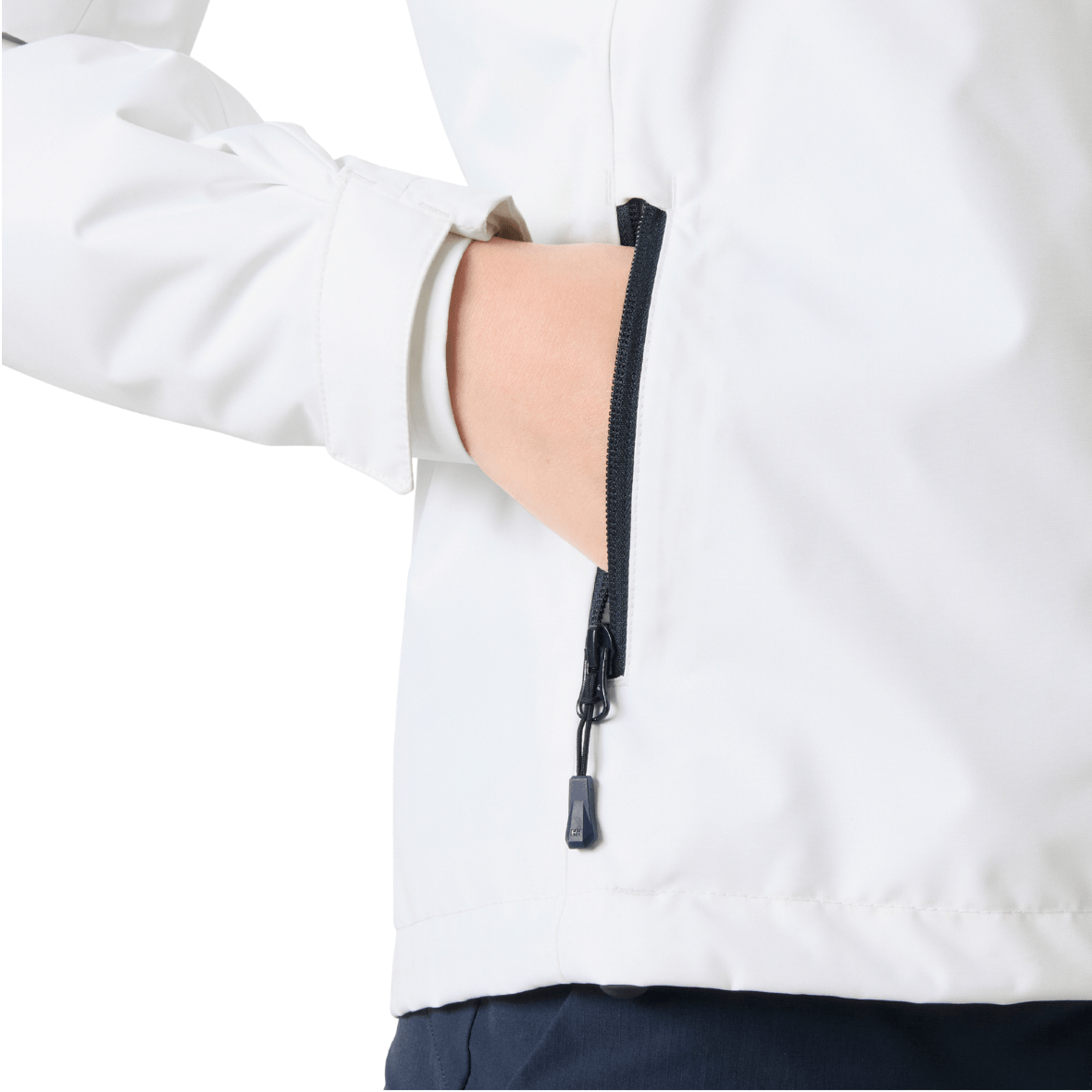 Helly Hansen W Crew Hooded Midlayer Jacket 2.0 Kadın Mont - Beyaz