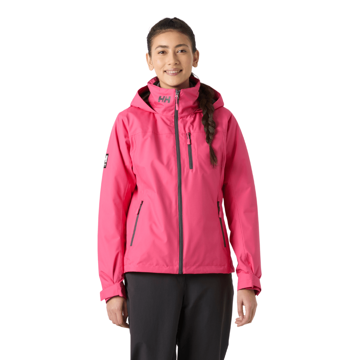 Helly Hansen W Crew Hooded Midlayer Jacket 2.0 Kadın Mont - Şeker Pembe