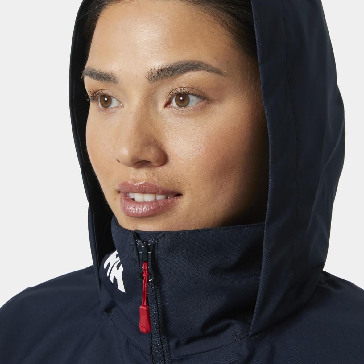 Helly Hansen W Crew Hooded Midlayer Jacket 2.0 Kadın Mont - Lacivert