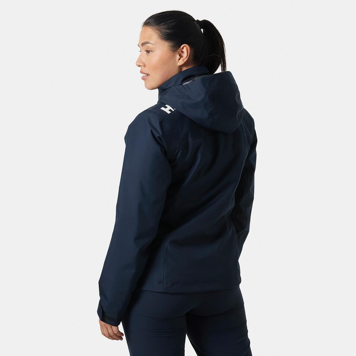 Helly Hansen W Crew Hooded Midlayer Jacket 2.0 Kadın Mont - Lacivert