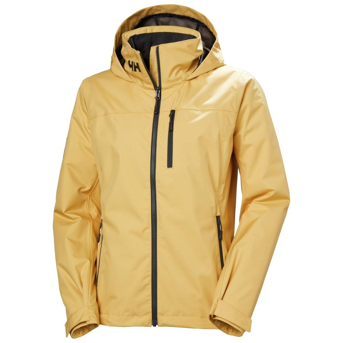 Helly Hansen W Crew Hooded Midlayer Jacket 2 Kadın Mont - Kumsal