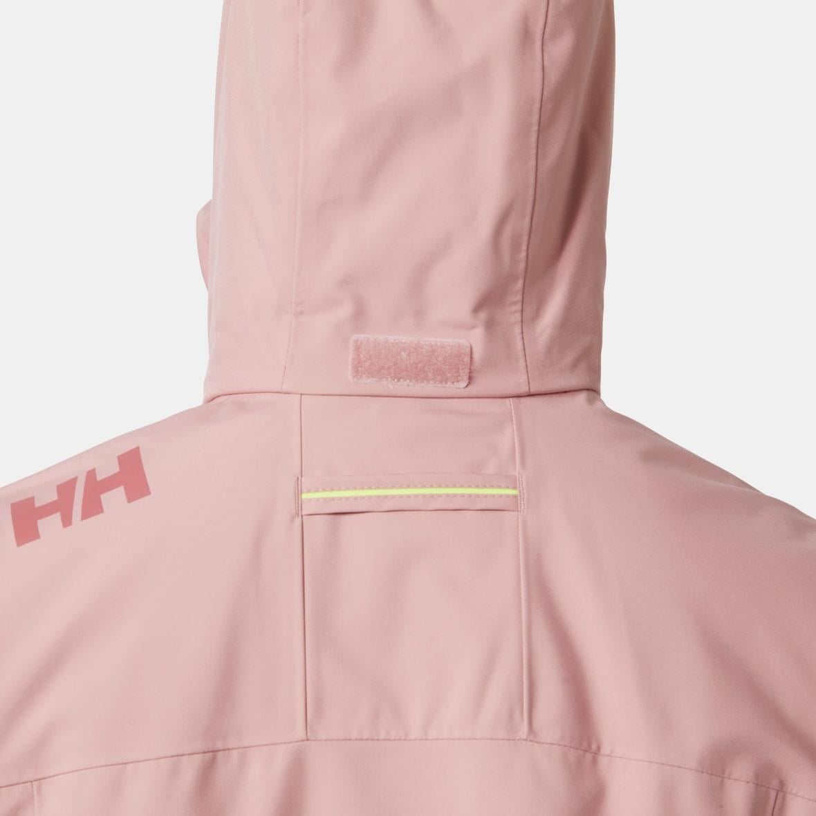 Helly Hansen W Crew Hooded Midlayer Jacket 2 Kadın Mont - Tuz Pembesi