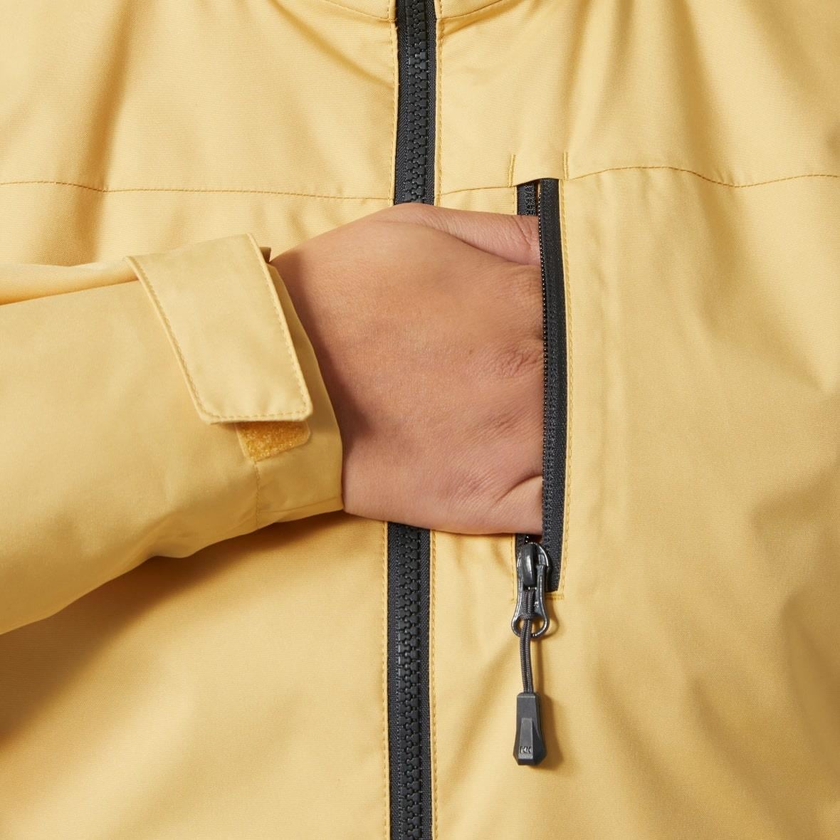 Helly Hansen W Crew Hooded Midlayer Jacket 2 Kadın Mont - Kumsal