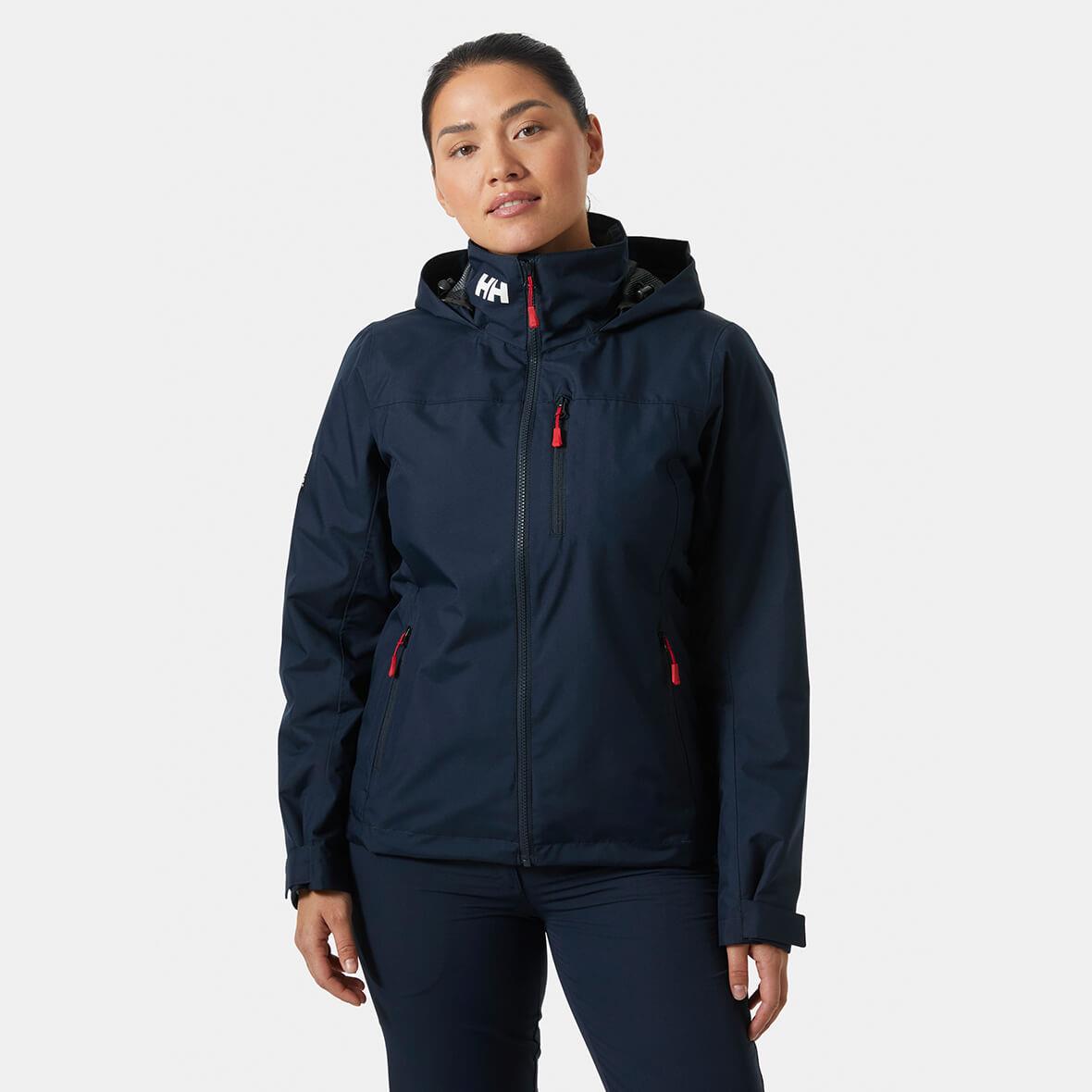 Helly Hansen W Crew Hooded Midlayer Jacket 2.0 Kadın Mont - Lacivert