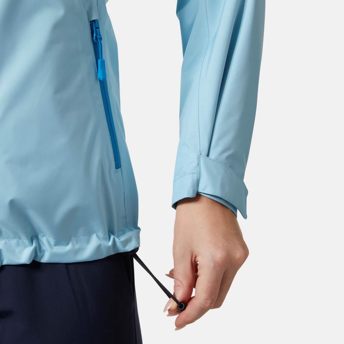 Helly Hansen W Crew Hooded Pile Jacket Kadın Ceket - Uçuk Mavi