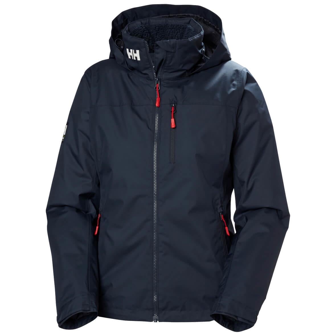 Helly Hansen W Crew Hooded Pile Jacket Kadın Ceket - Lacivert