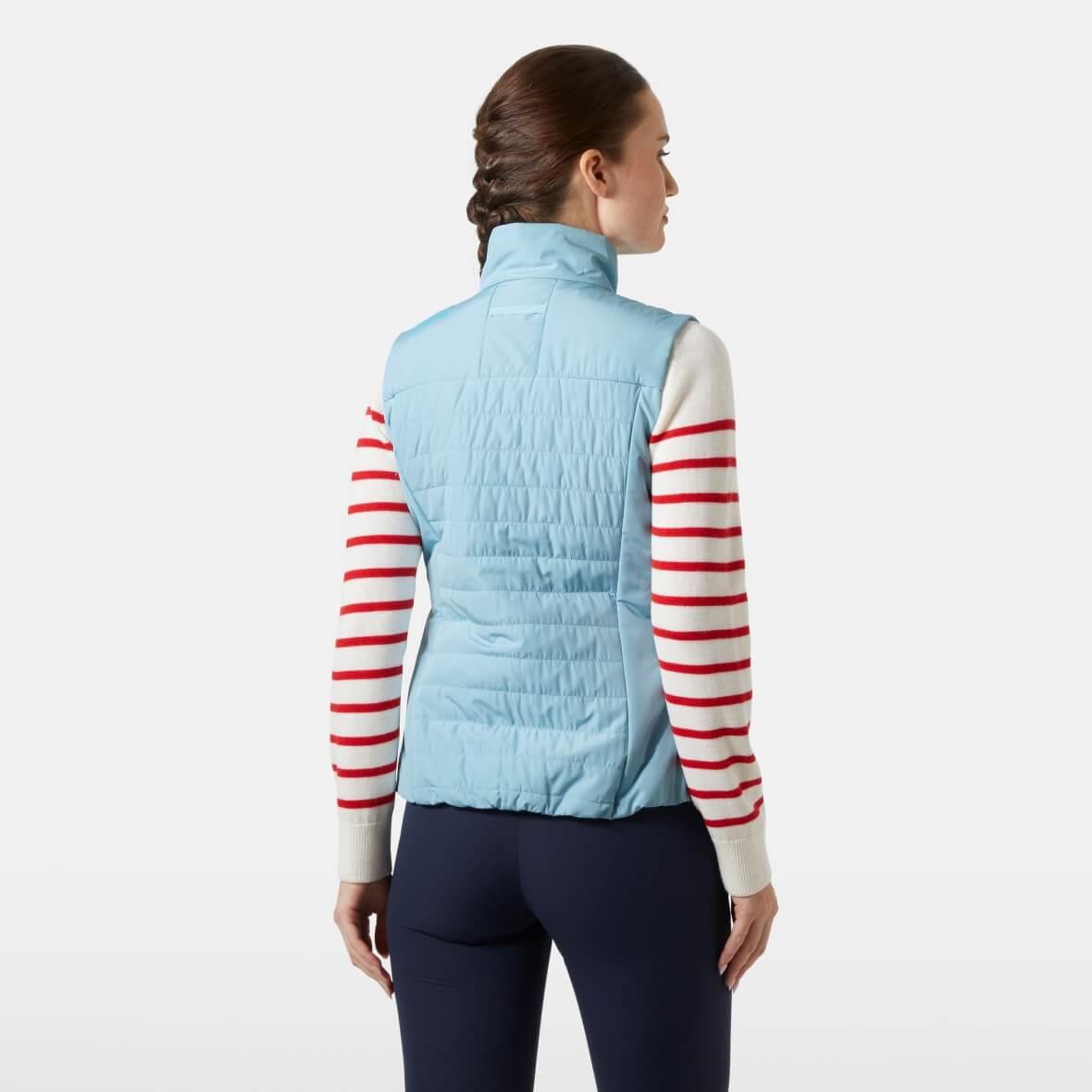 Helly Hansen W Crew Insulator Vest 2.0 Kadın Yelek - Gök Mavisi
