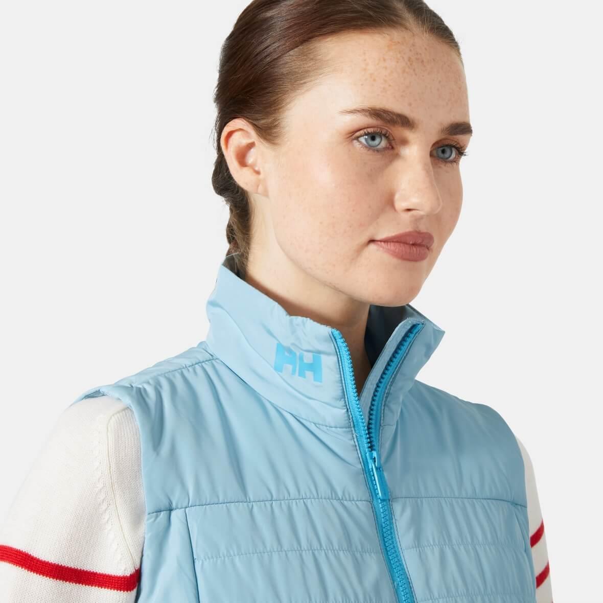Helly Hansen W Crew Insulator Vest 2.0 Kadın Yelek - Gök Mavisi