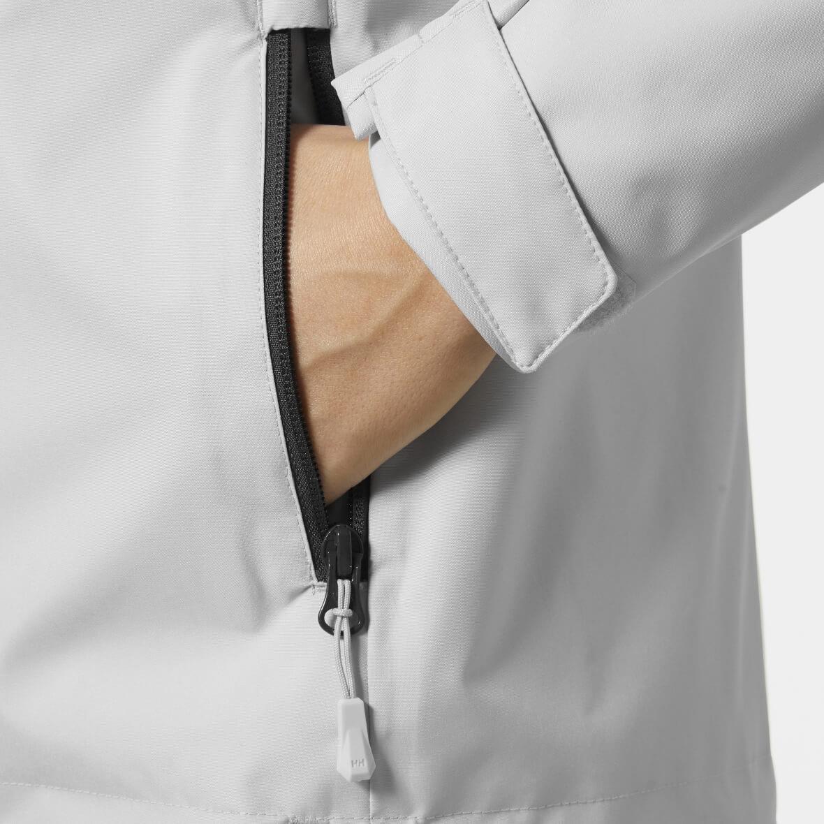 Helly Hansen W Crew Jacket 2.0 Kadın Mont - Gri