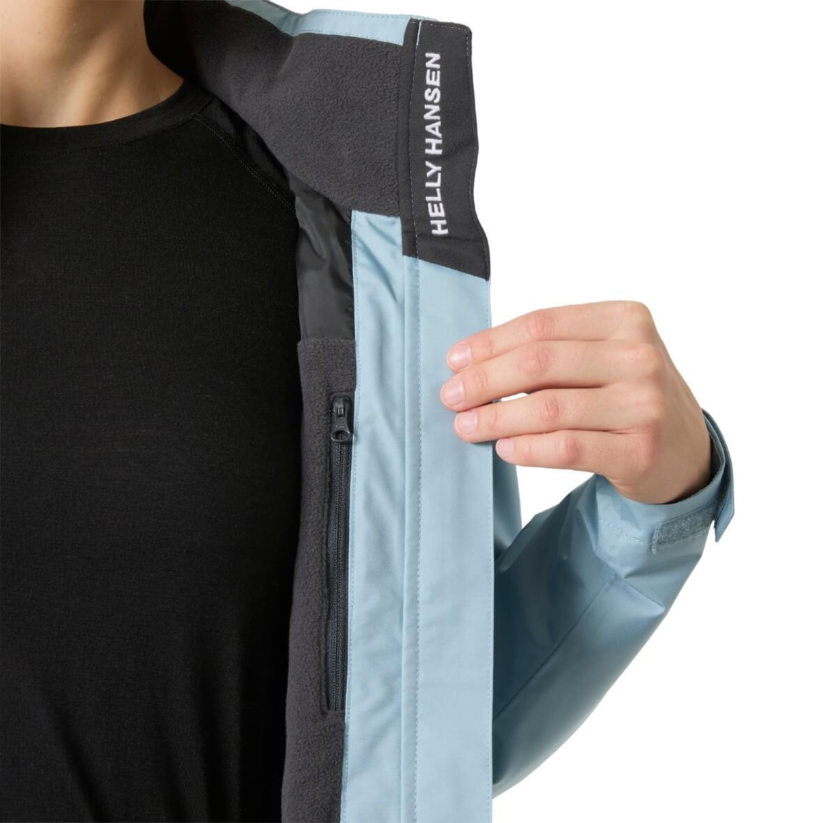 Helly Hansen W Crew Midlayer Jacket 2.0 Kadın Mont - Mavi