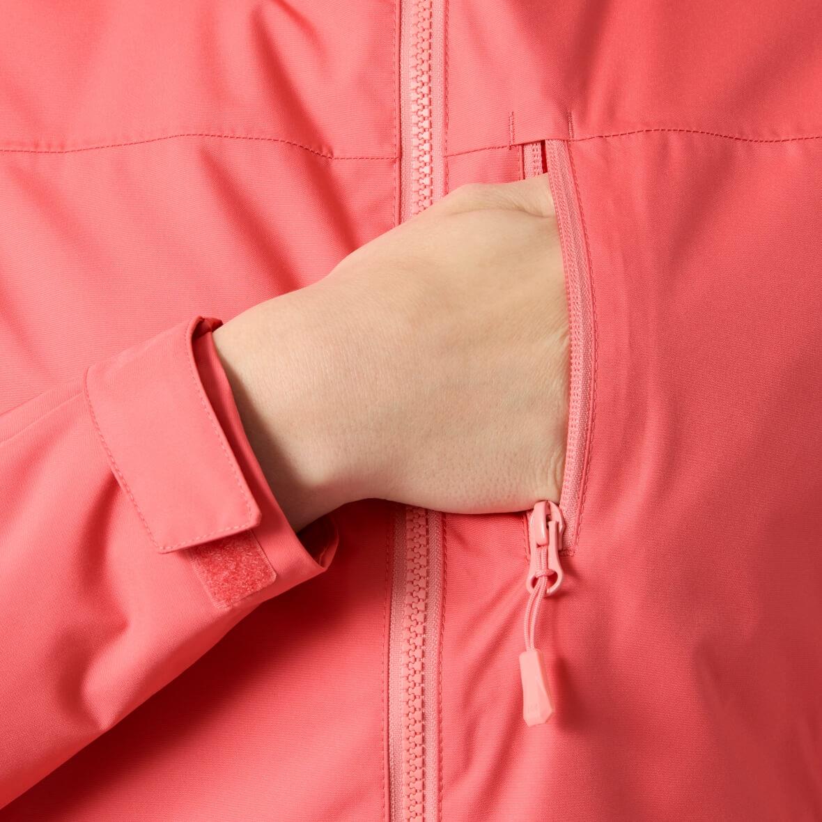 Helly Hansen W Crew Midlayer Jacket 2.0 Kadın Mont - Pembe